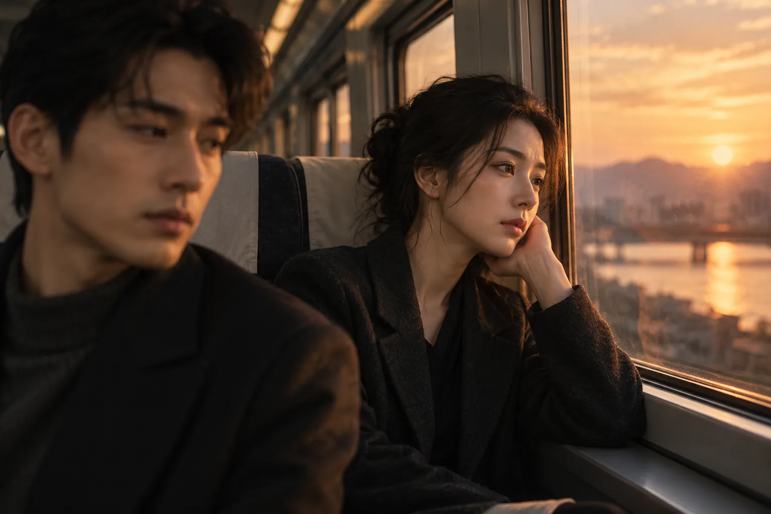 AI 真人剧创作方向视觉示意